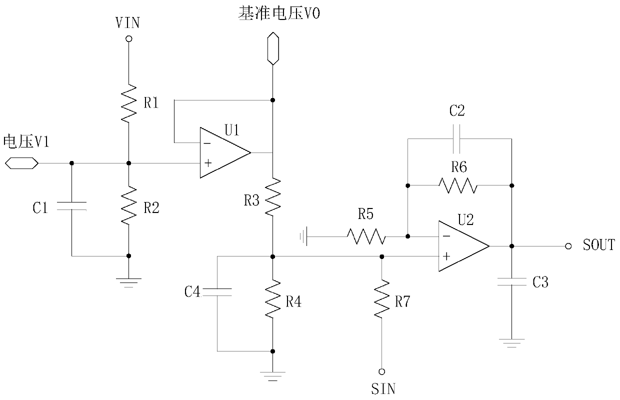 An operational amplification circuit capable of adjusting the reference voltage value