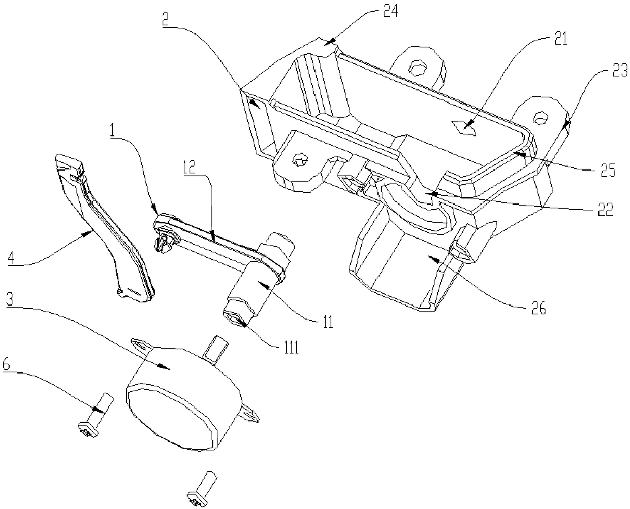 Air sweeping mechanism and air conditioner comprises same