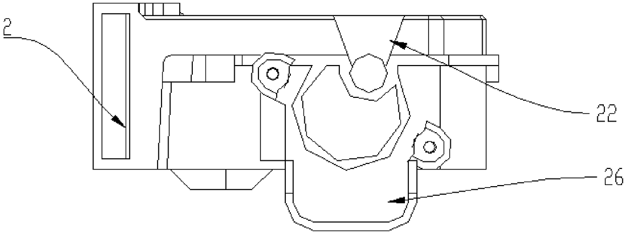 Air sweeping mechanism and air conditioner comprises same