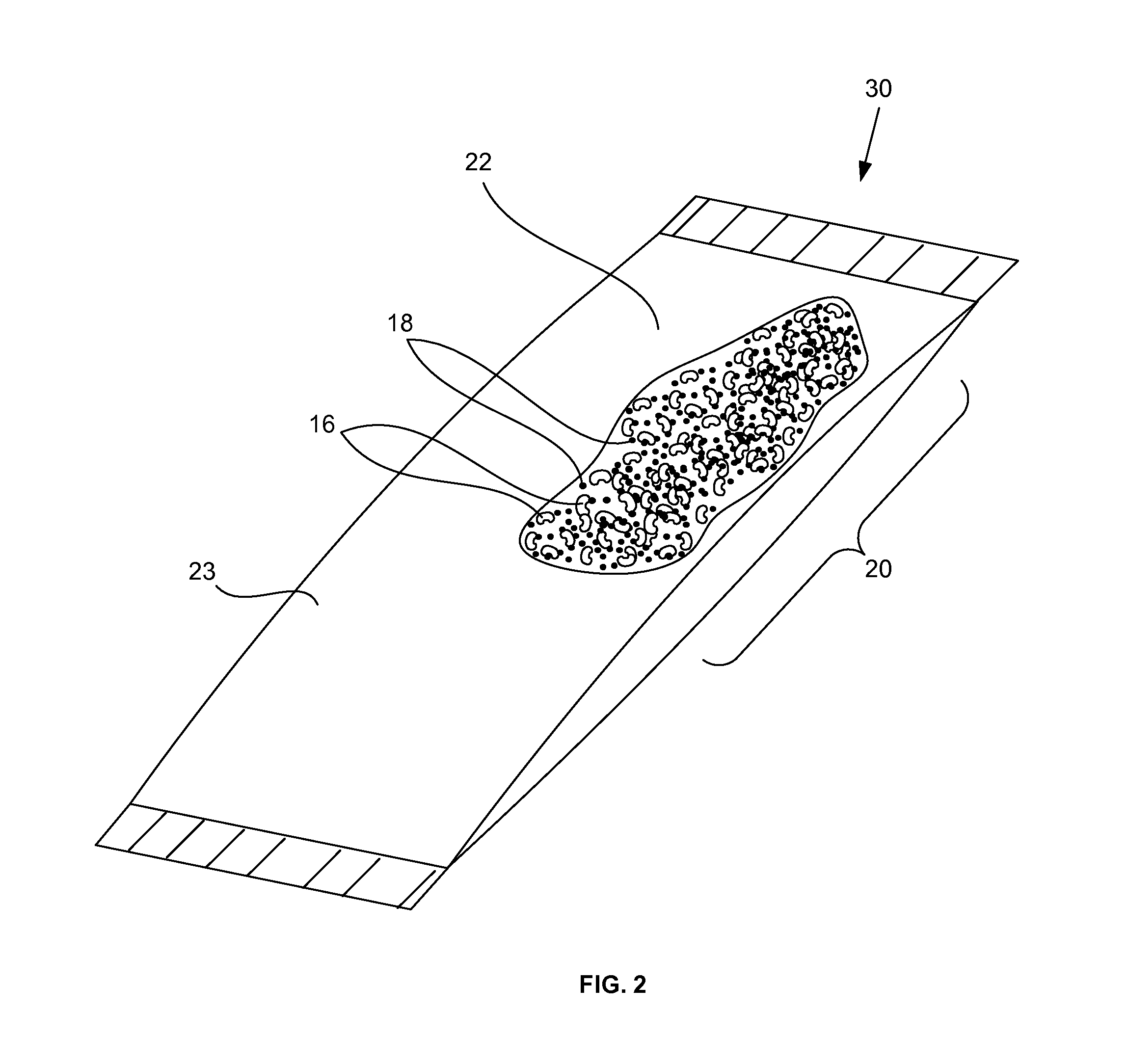 System for solidification of liquid medical waste