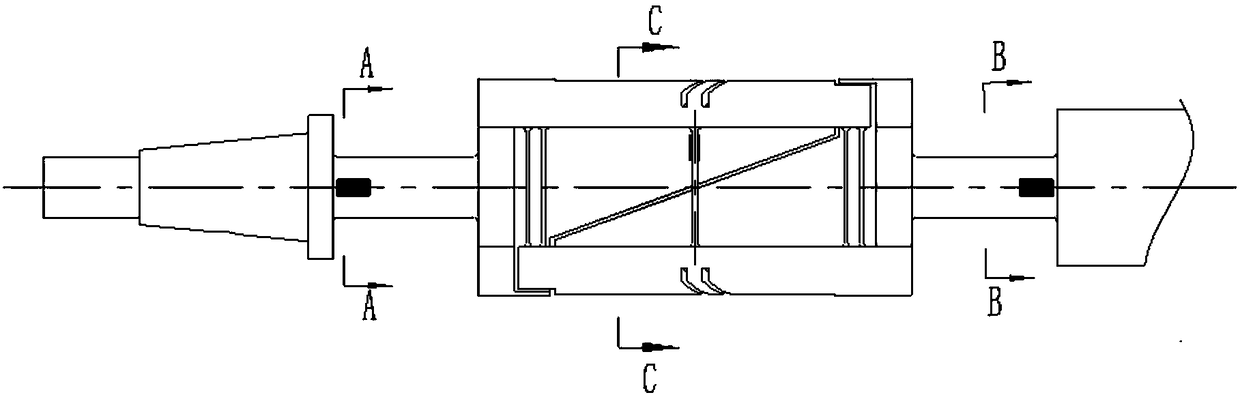 Fiber aerodynamic force measurement balance temperature compensation method