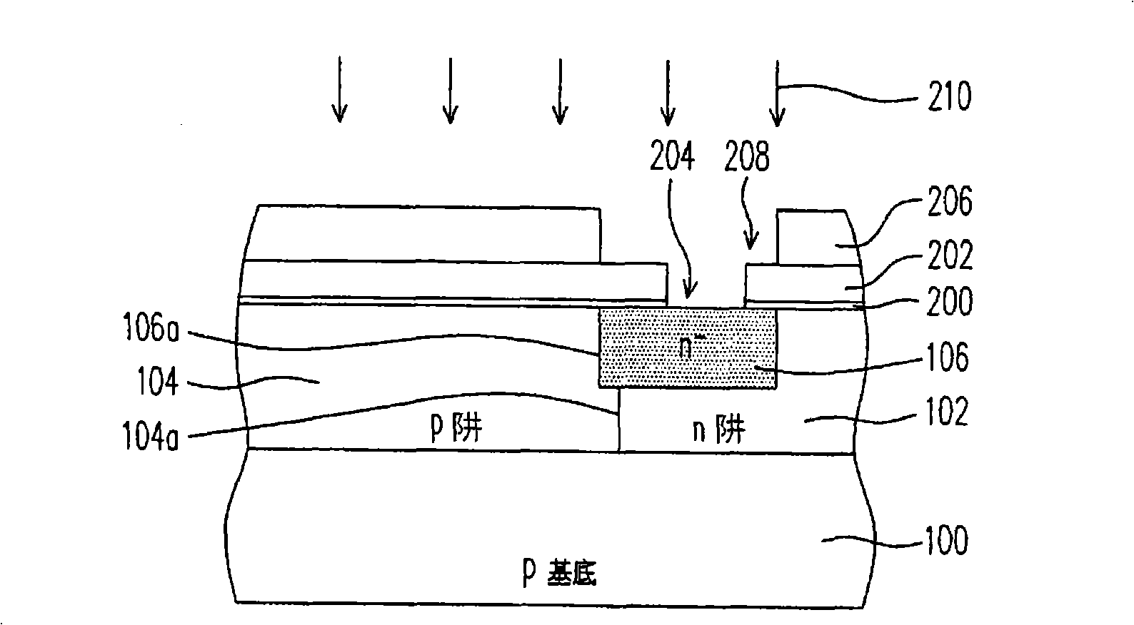 Lateral diffusion metal-oxide-semiconductor element with low opening resistor and manufacturing method thereof