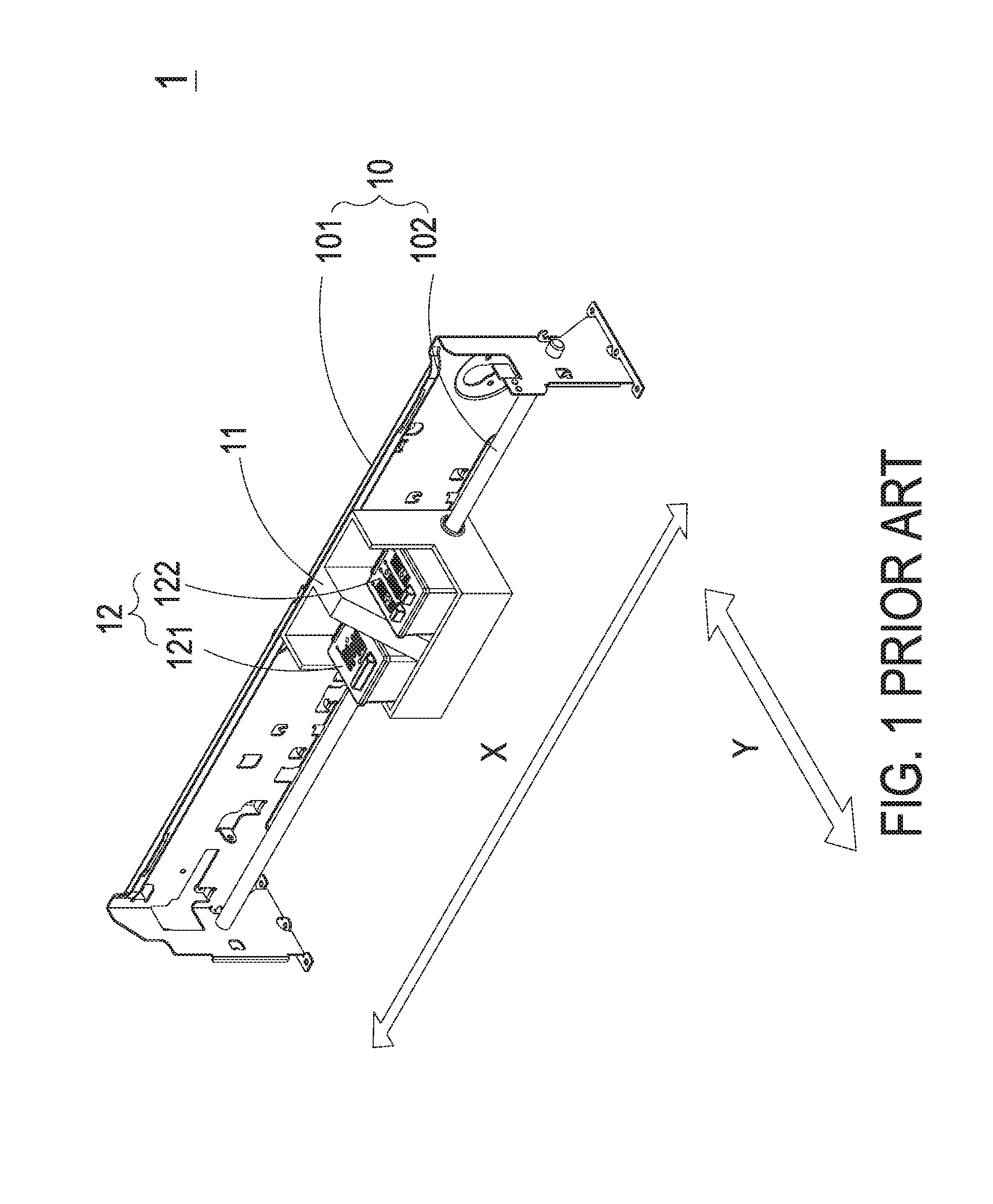Inkjet chip and contro circuit of printing module of rapid prototyping apparatus