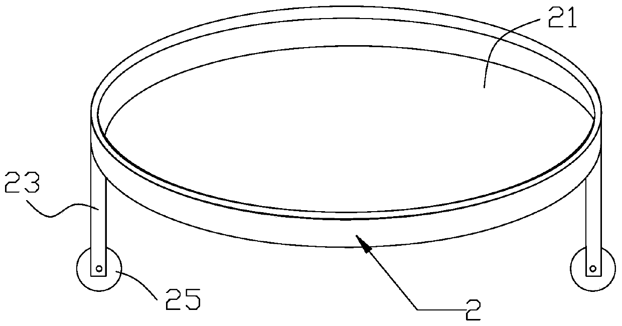 Laboratory slide staining device