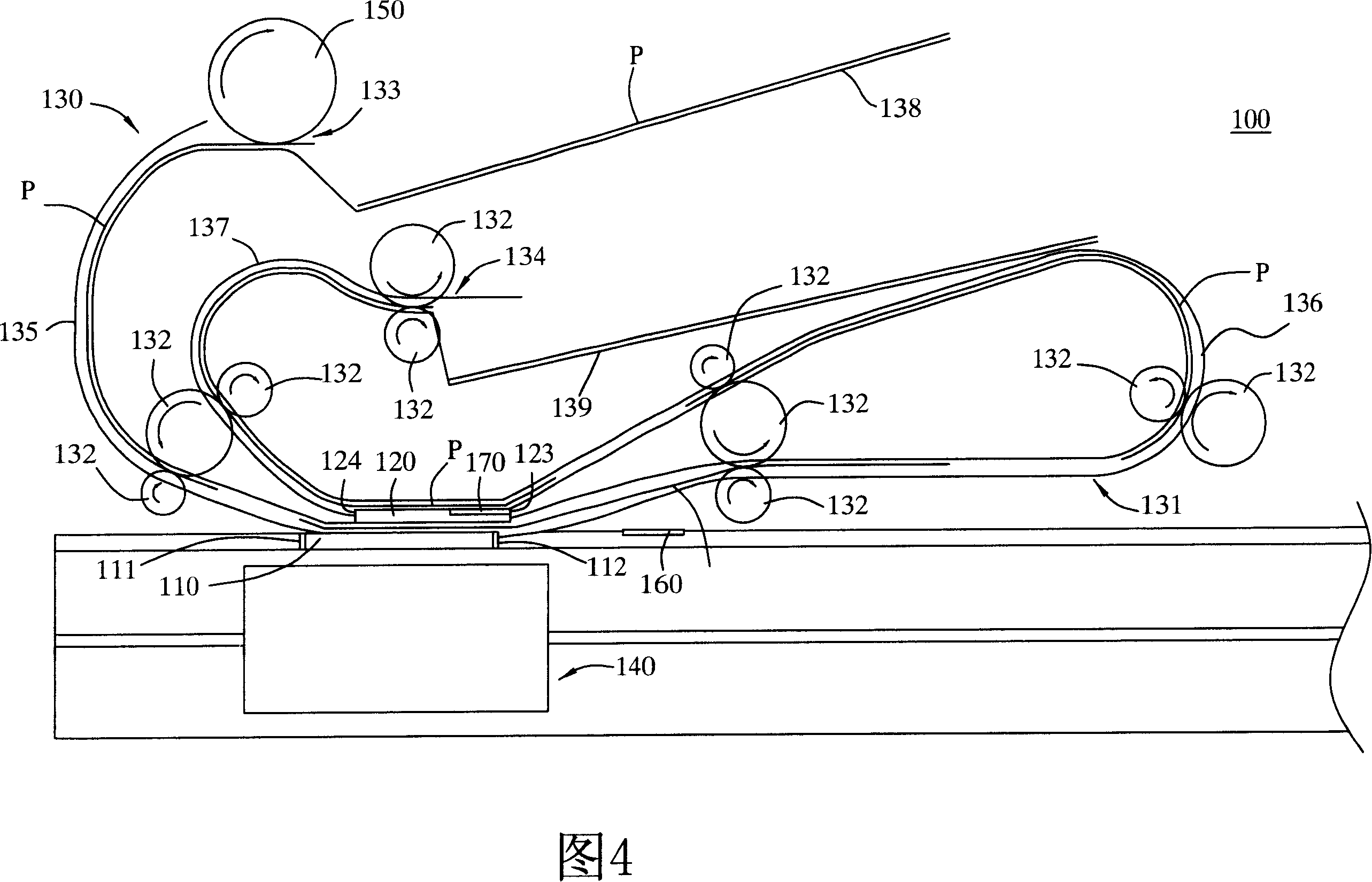 Two-sided scanning mechanism