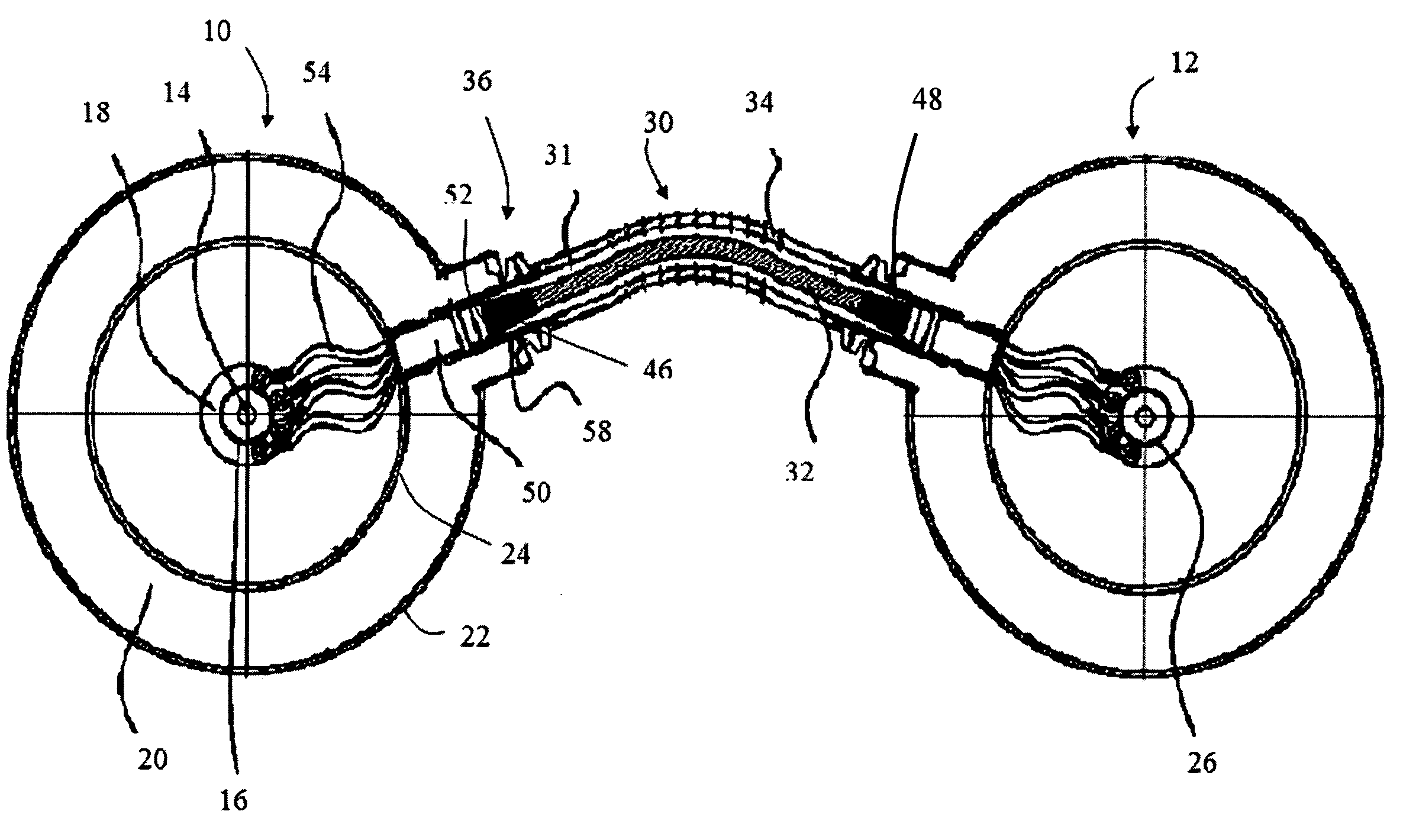 Connection arrangement for superconductor cable shields