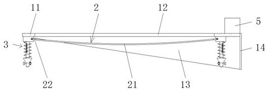 Safety management device for building construction