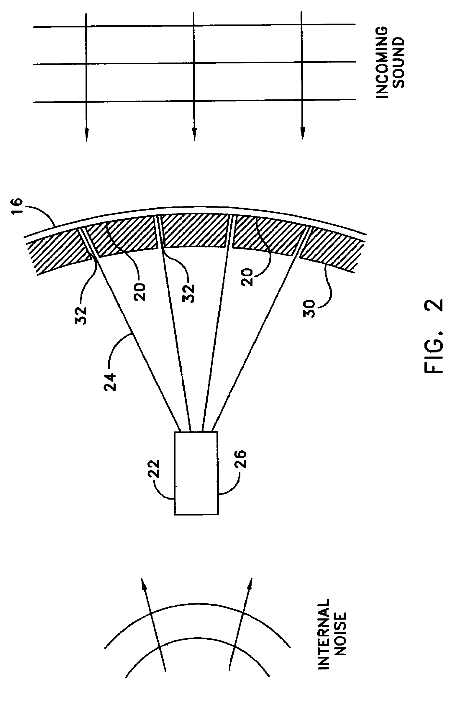 Marine acoustic sensor assembly