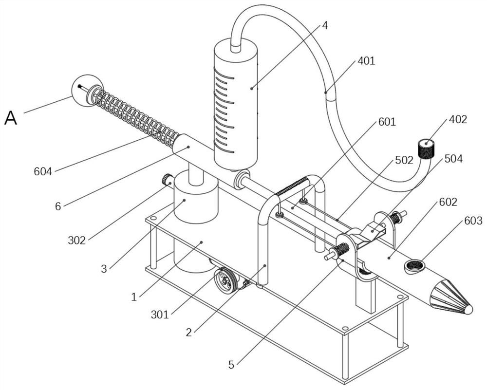 Continuous drainage device for oral care