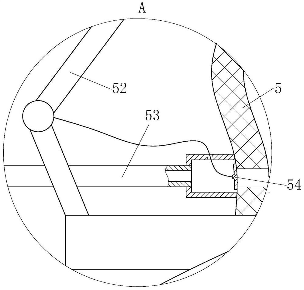 An industrial boiler waste gas dedusting device