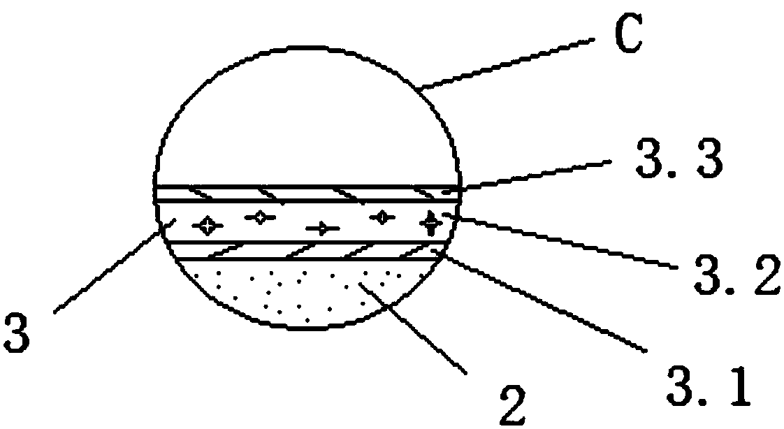 Conductive composite film, ceramic coating method by using conductive composite film and device adopted by ceramic coating method