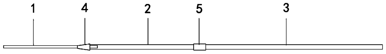 Rat carotid artery intubation tube