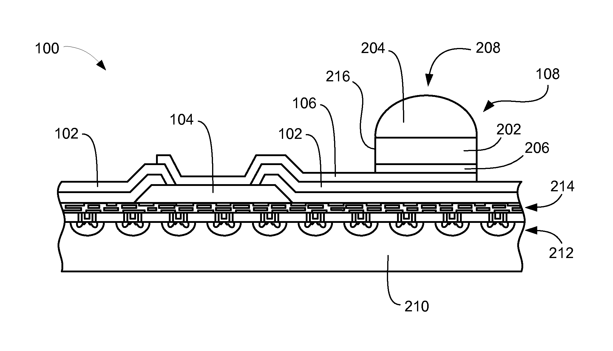 Integrated circuit system with stress redistribution layer and method of manufacture thereof