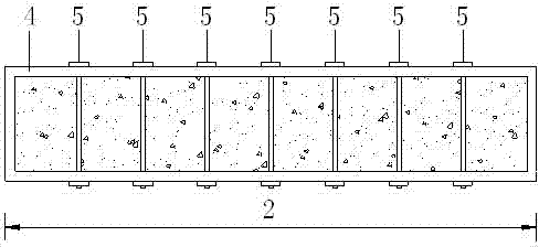 Underground continuous wall with prefabricated concrete-filled steel tube composite structure and method for constructing underground continuous wall