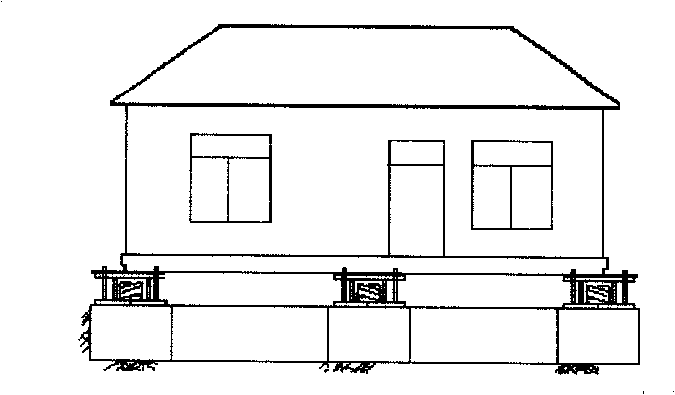 Assembled anti-knock movable house