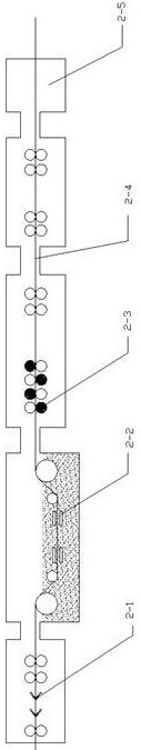 A temperature transition method for hot-dip galvanized steel strip