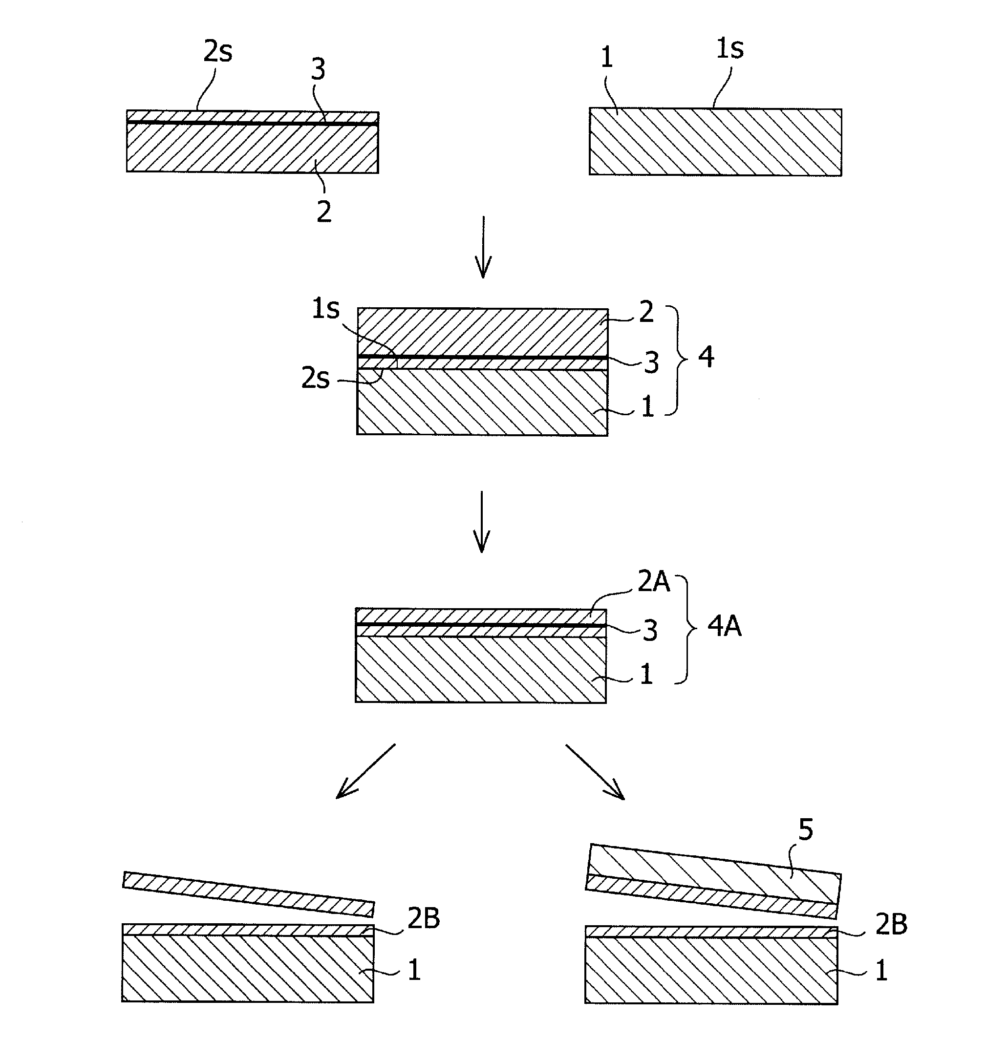 Method for producing silicon film transferred insulator wafter