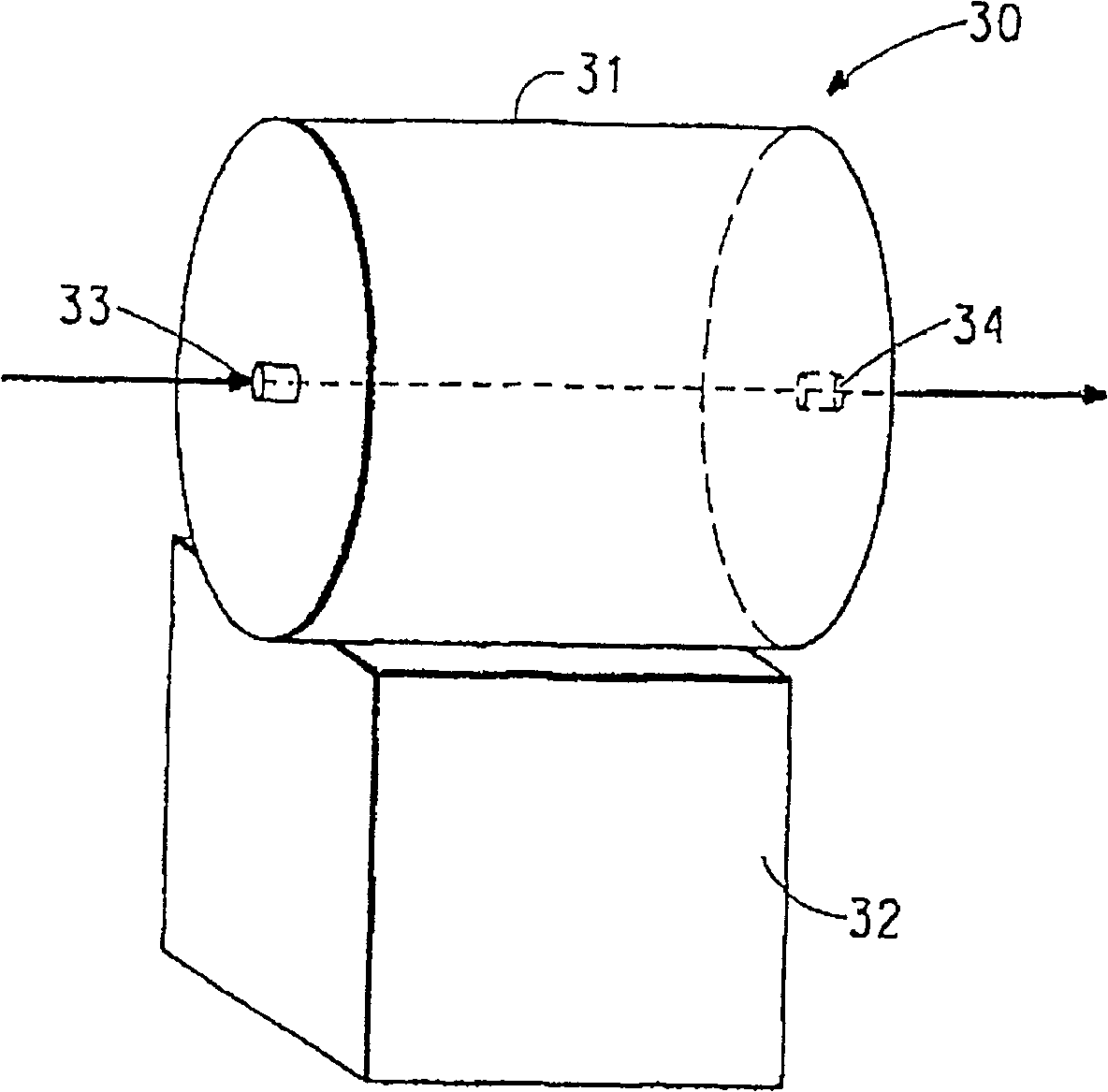 Process for imparting permanence to a shaped non thermoplastic fibrous material