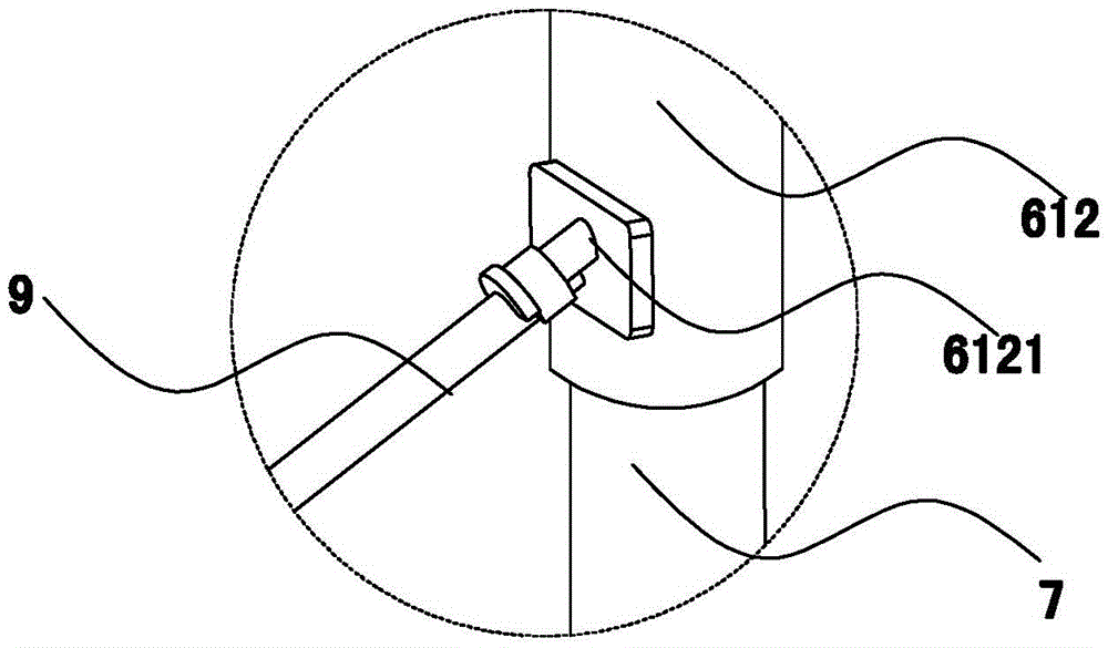 An assembled building support frame