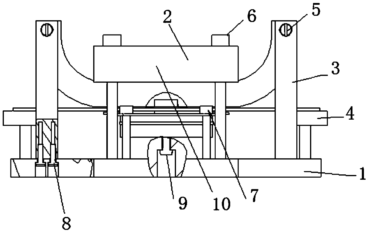 Vacuum welding device, mounting method and using method