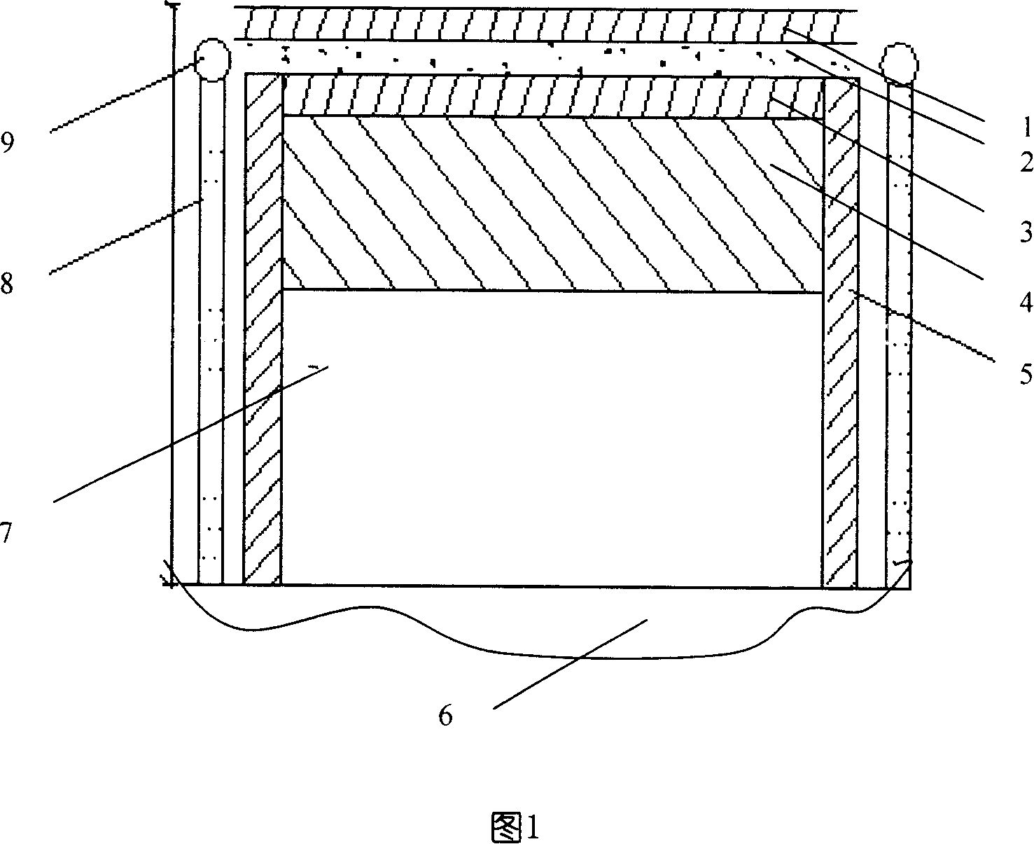Treatment method for thick collapsed loess foundation
