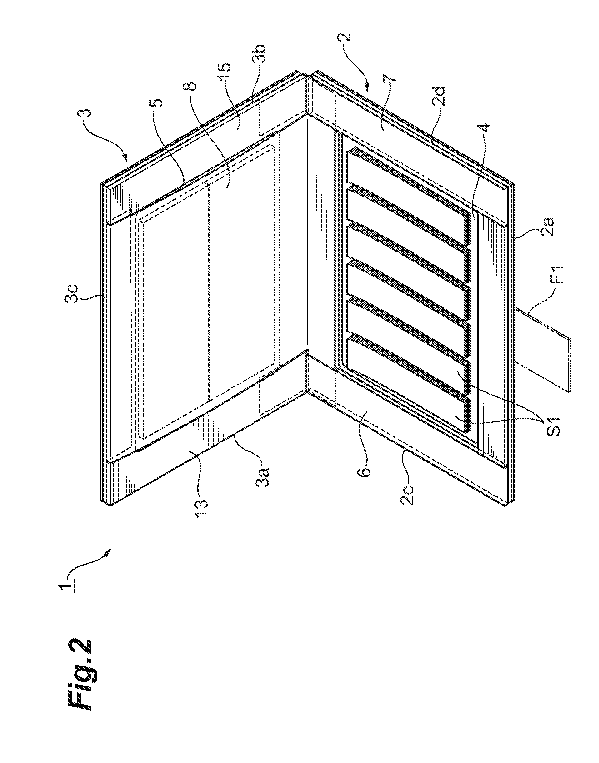 Portable housing container
