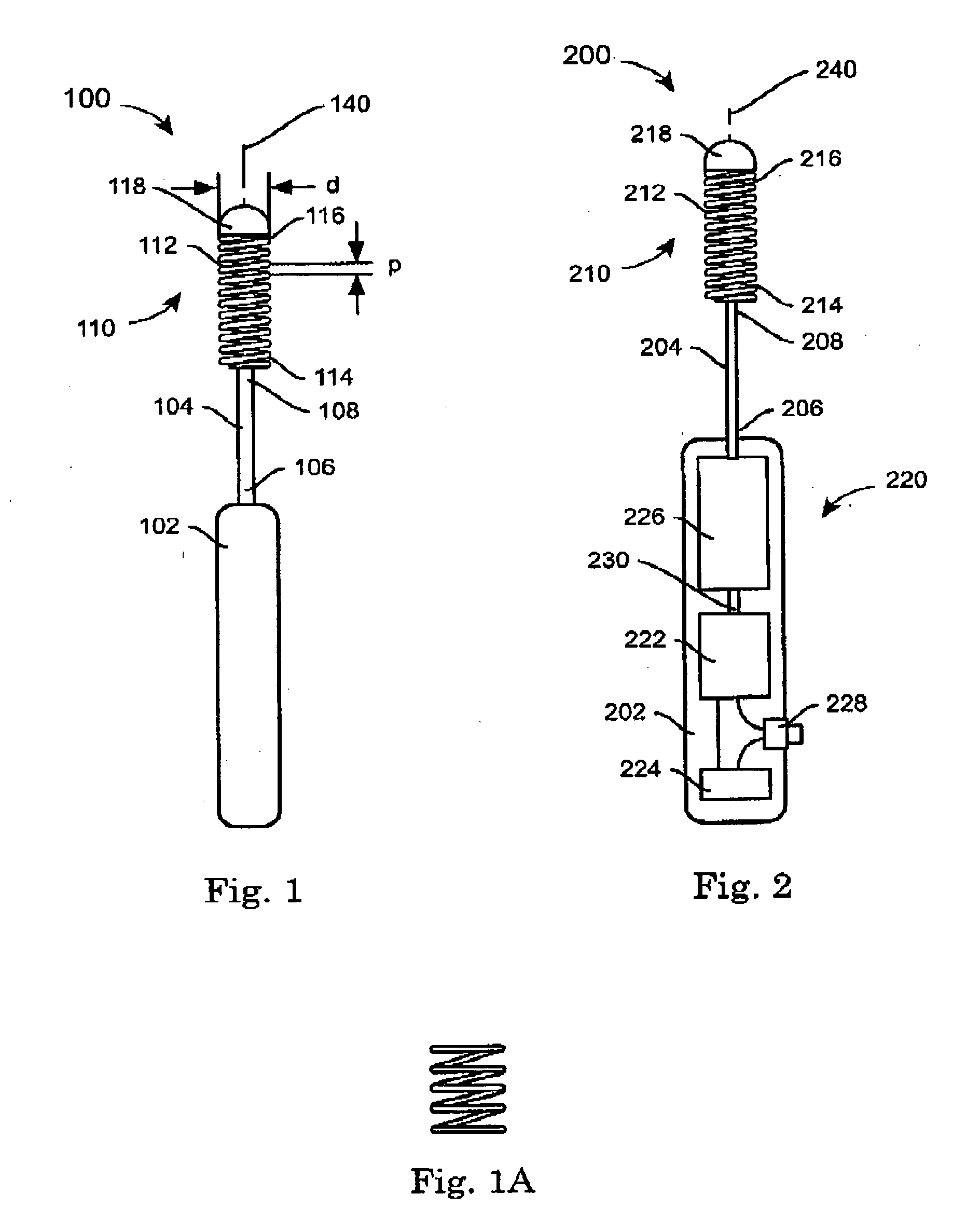 Applicator system with helical applicator surface and source