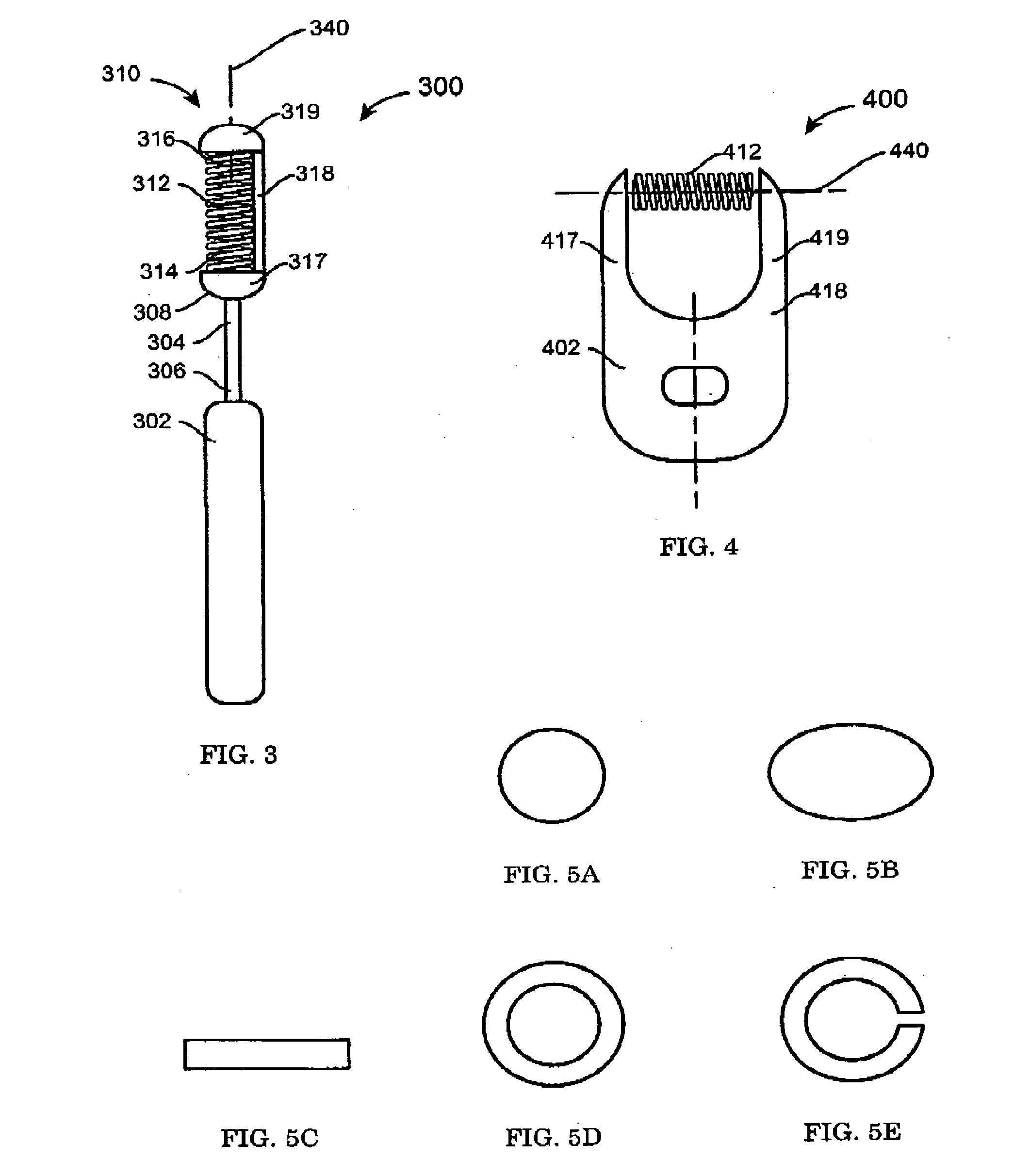 Applicator system with helical applicator surface and source