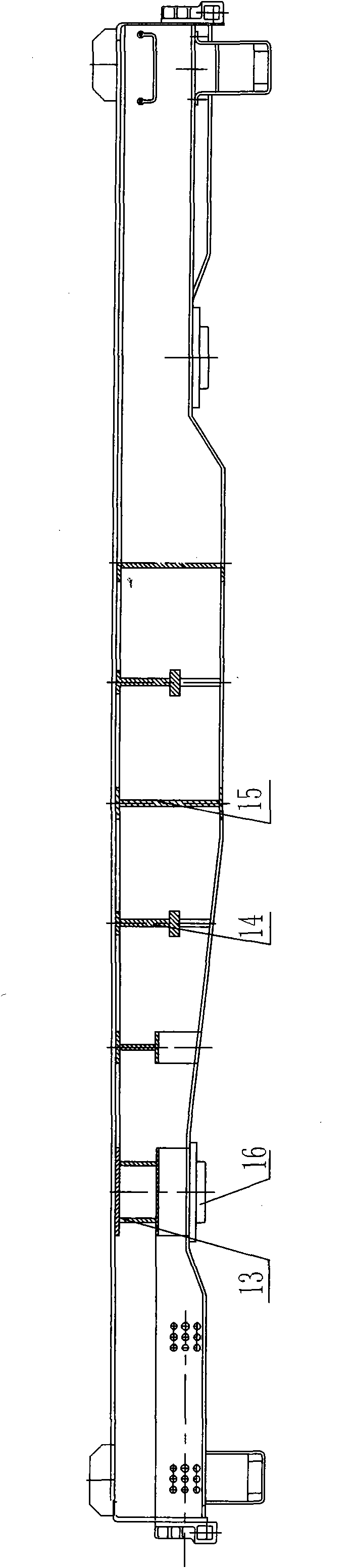 120 ton platform wagon with standard gauge