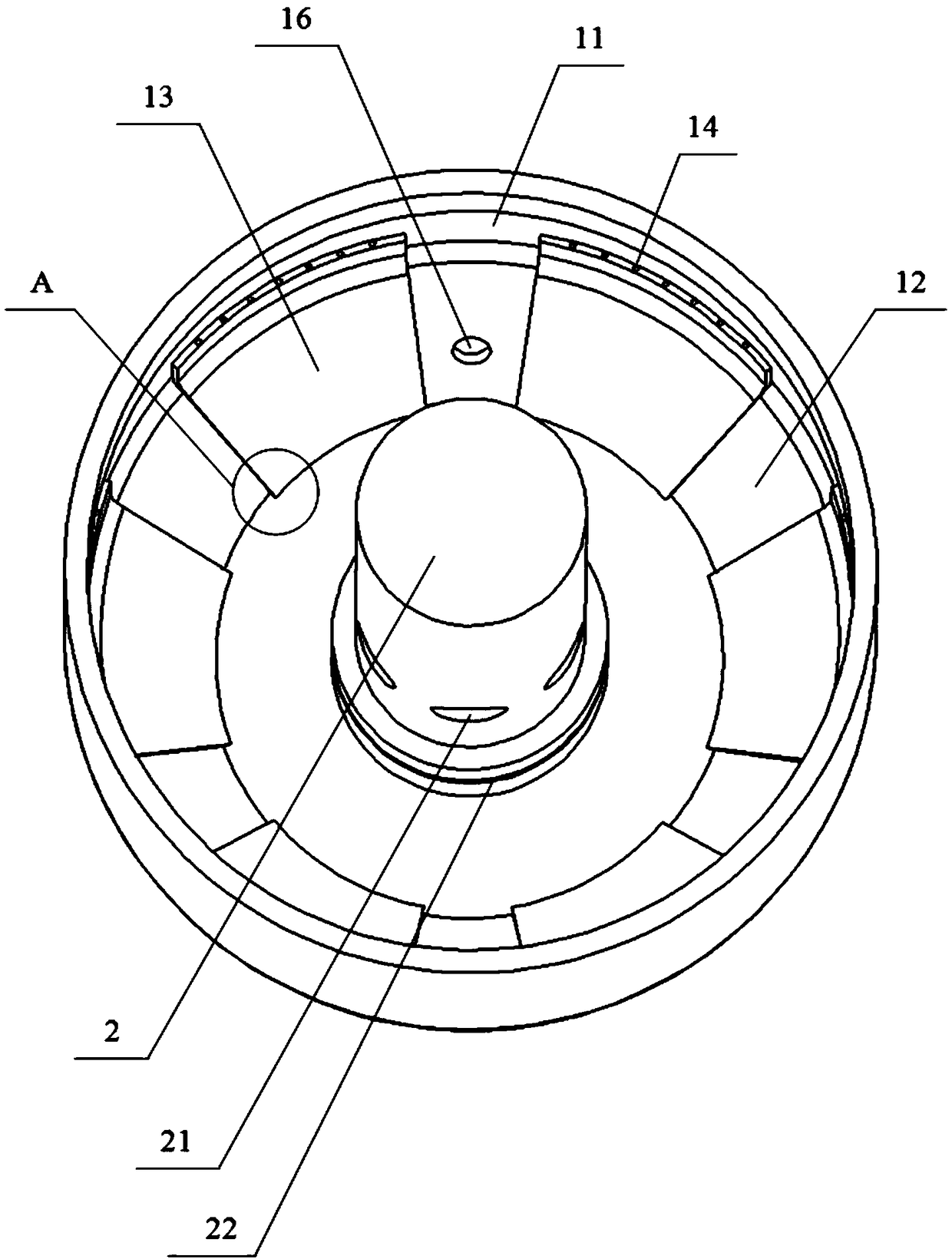 Oil collecting device for air compressor safety valve