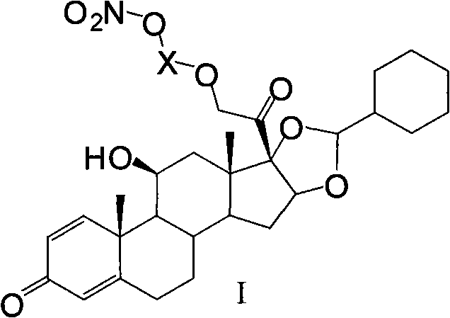 Ciclesonide nitrate derivative