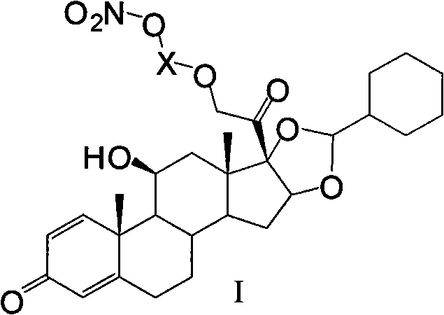 Ciclesonide nitrate derivative