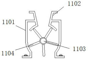 Windproof polyester fabric coating agent processing device