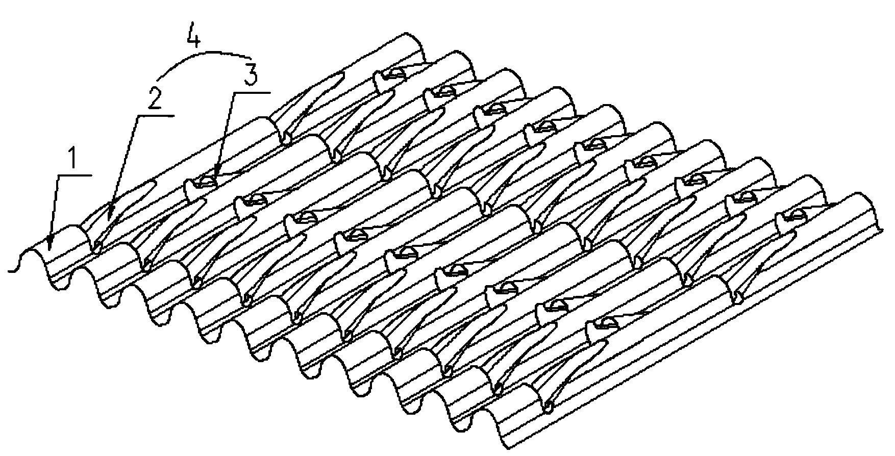 Manufacturing process of particle collecting structure