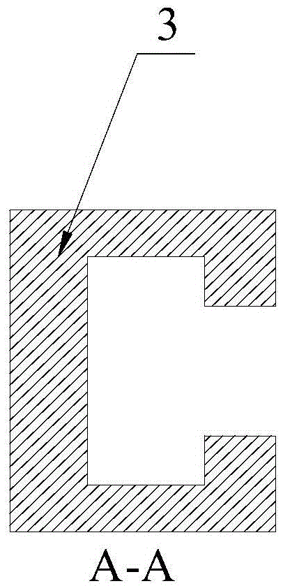 Oil field fracturing elbow defect detection device and test method