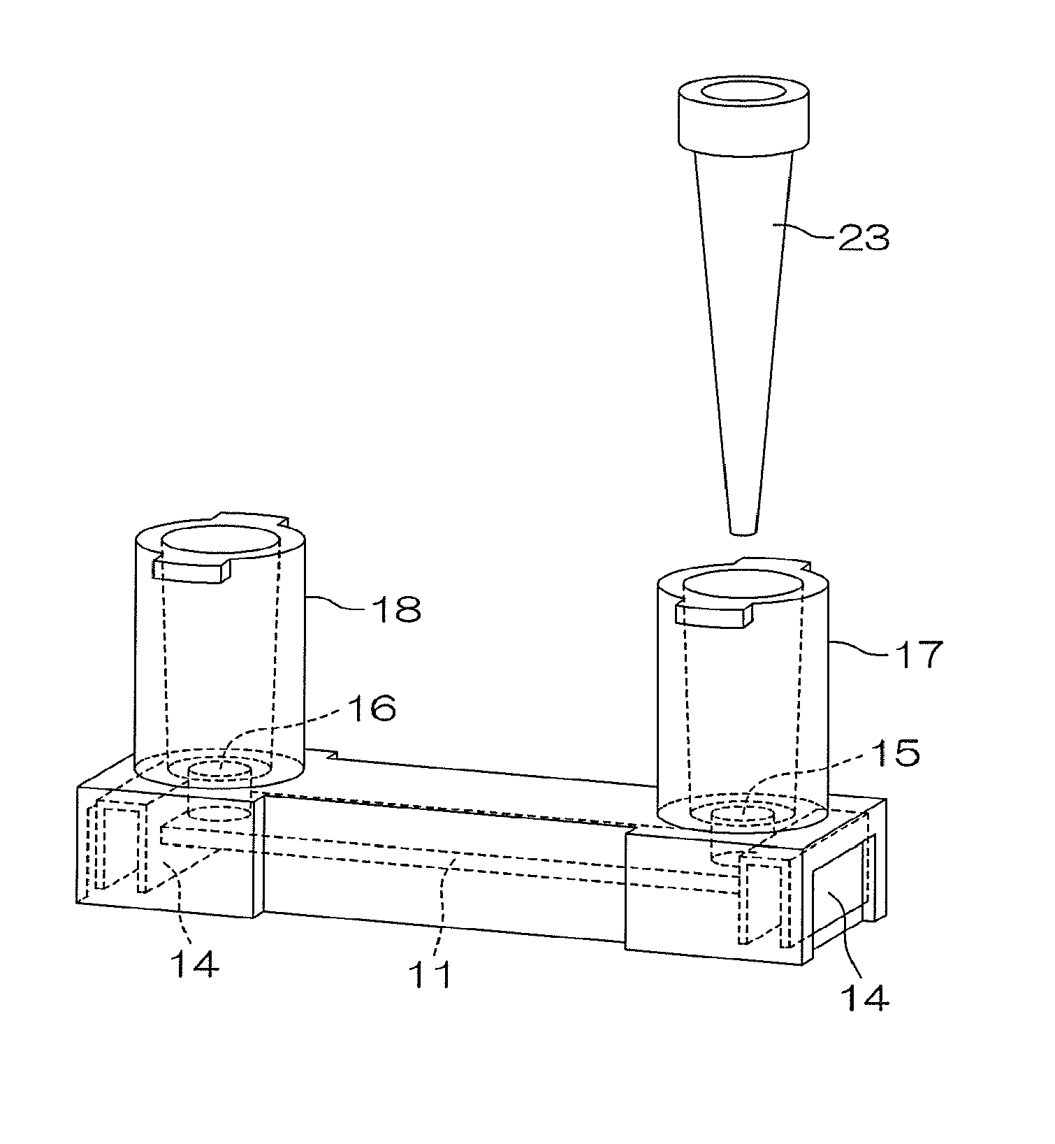 Electrophoretic mobility measurement cell and measurement apparatus and method using the same