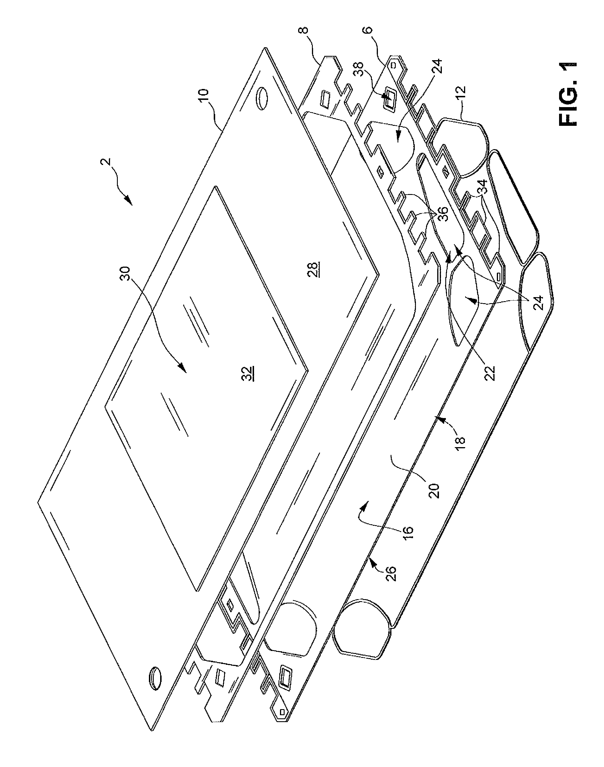 Method to provide electrical insulation between conductive plates of a hydrogen fuel cell