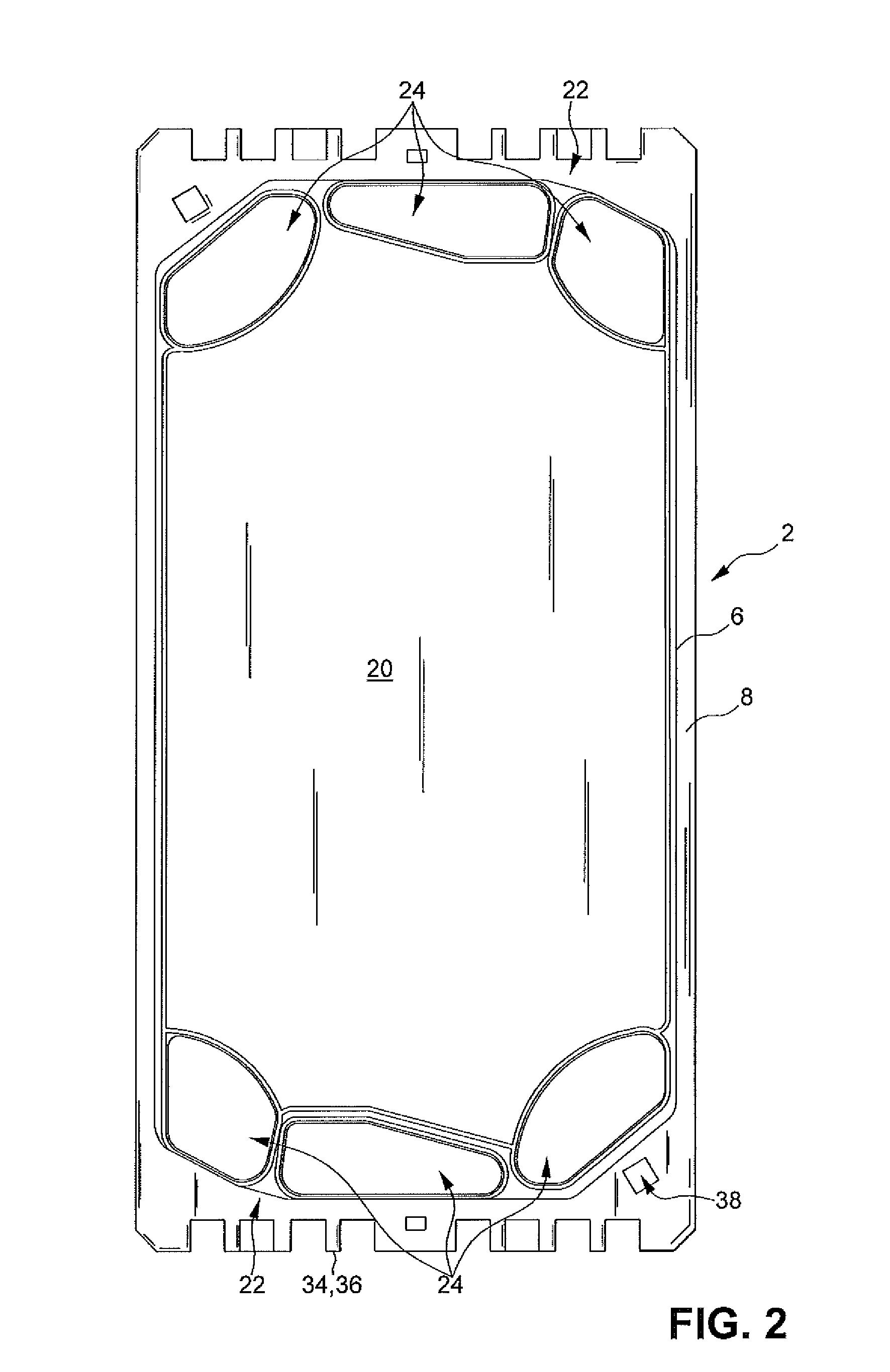 Method to provide electrical insulation between conductive plates of a hydrogen fuel cell