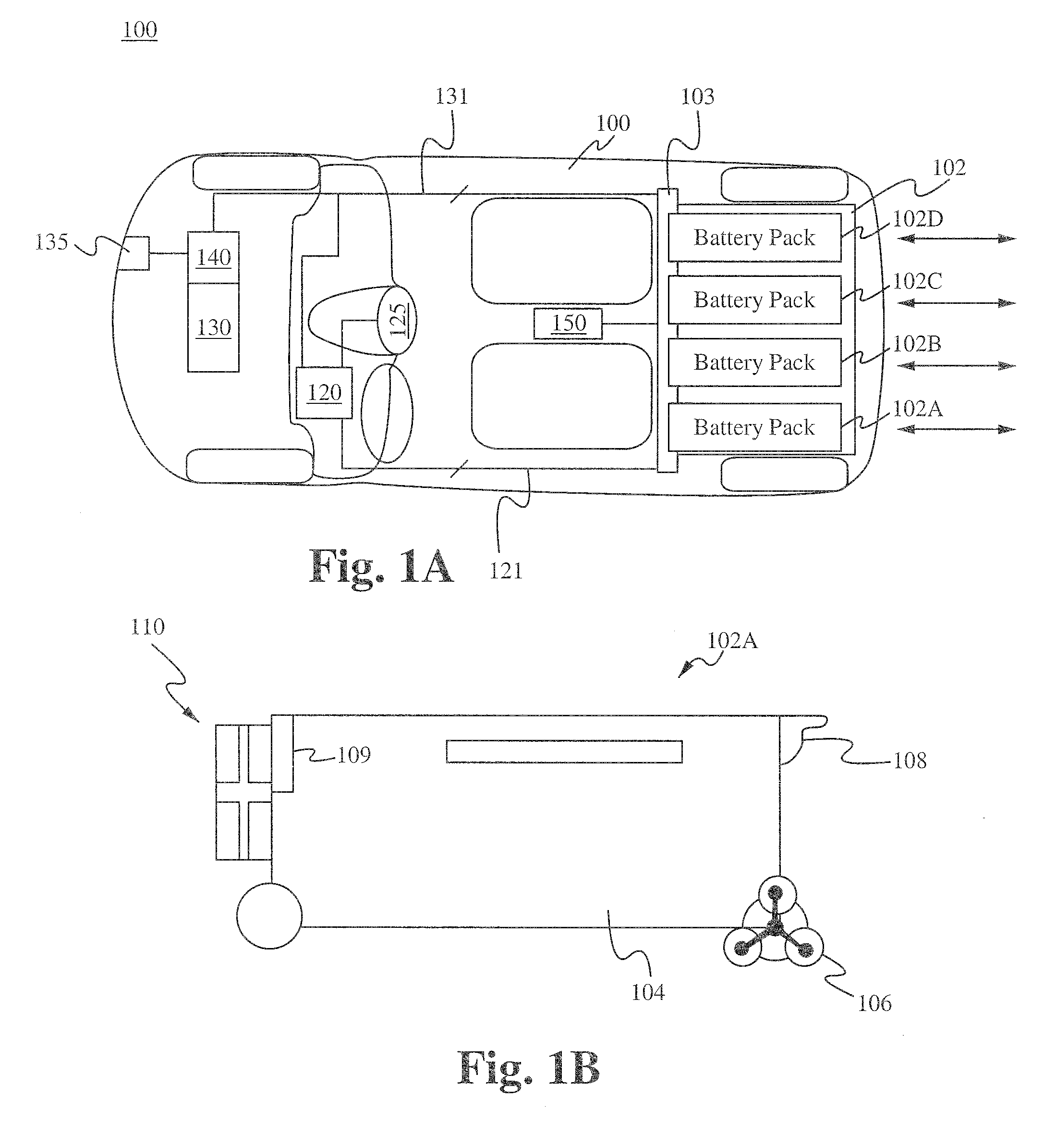 Modular powertrain, systems, and methods