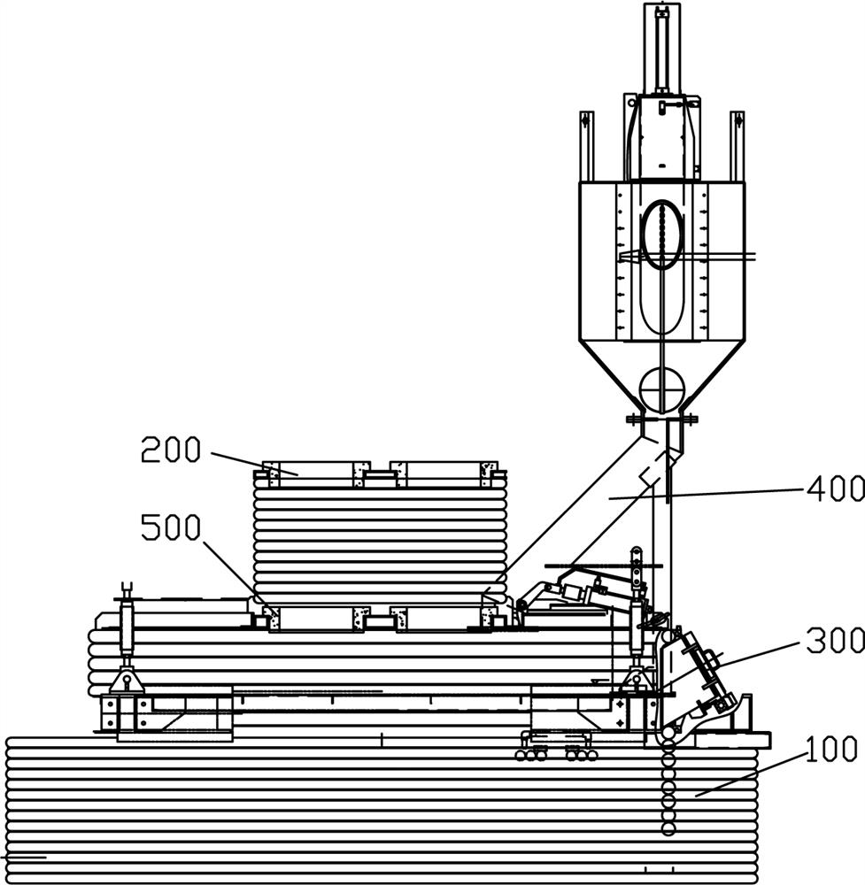 LF (ladle furnace) dedusting and trapping system