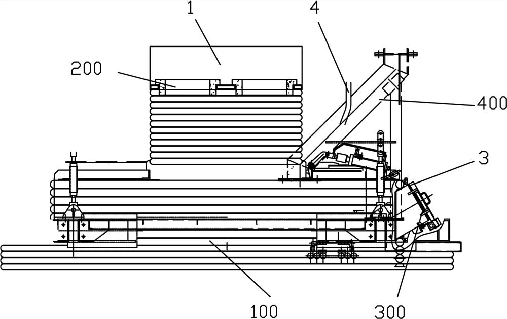 LF (ladle furnace) dedusting and trapping system