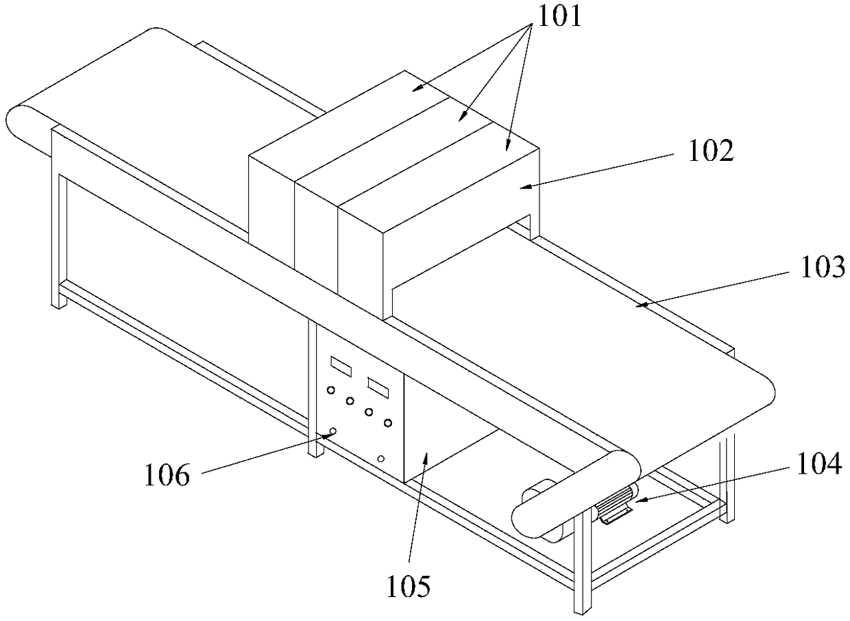 Method and system for detecting and classifying radioactive solid waste