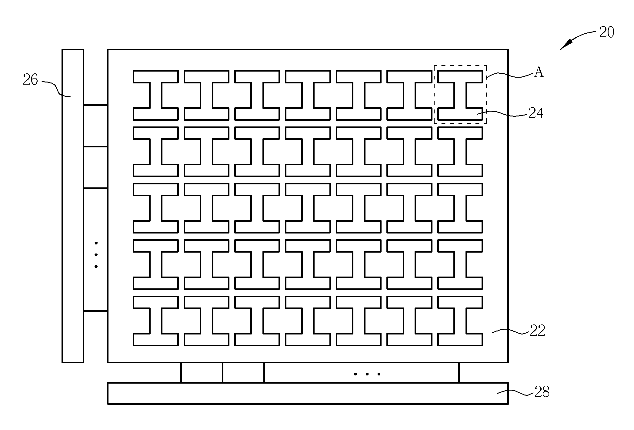 E-fuse bar code structure and method of using the same