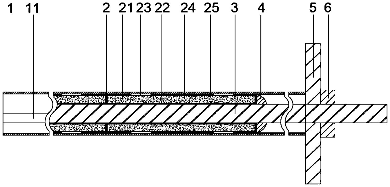 Self-expanding pipe seam anchor rod for surrounding rock large deformation and preparation and using methods of self-expanding pipe seam anchor rod