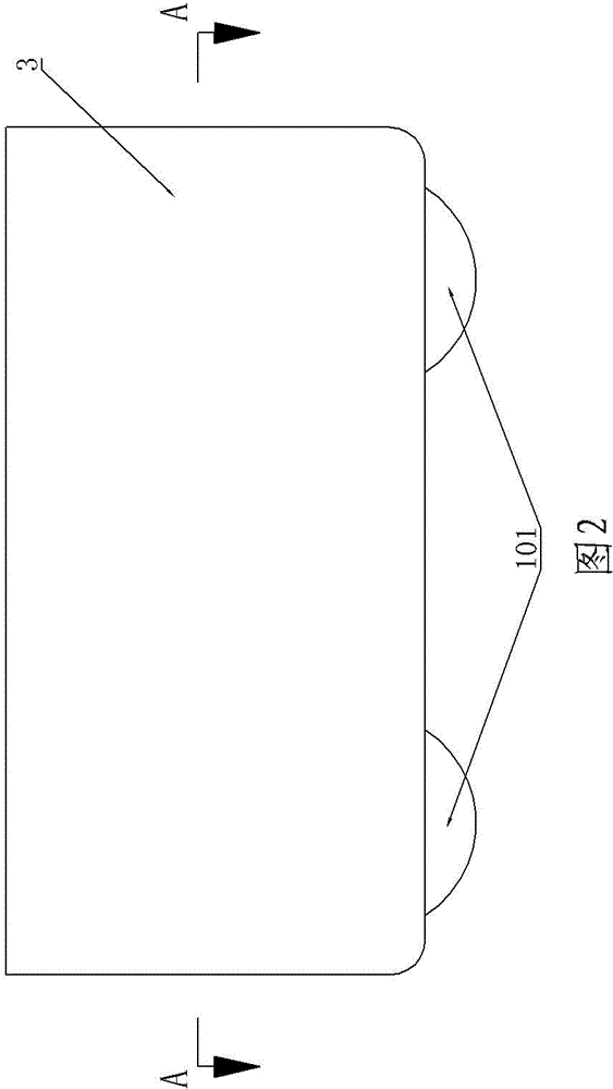 A matrix for filling cast-in-place concrete