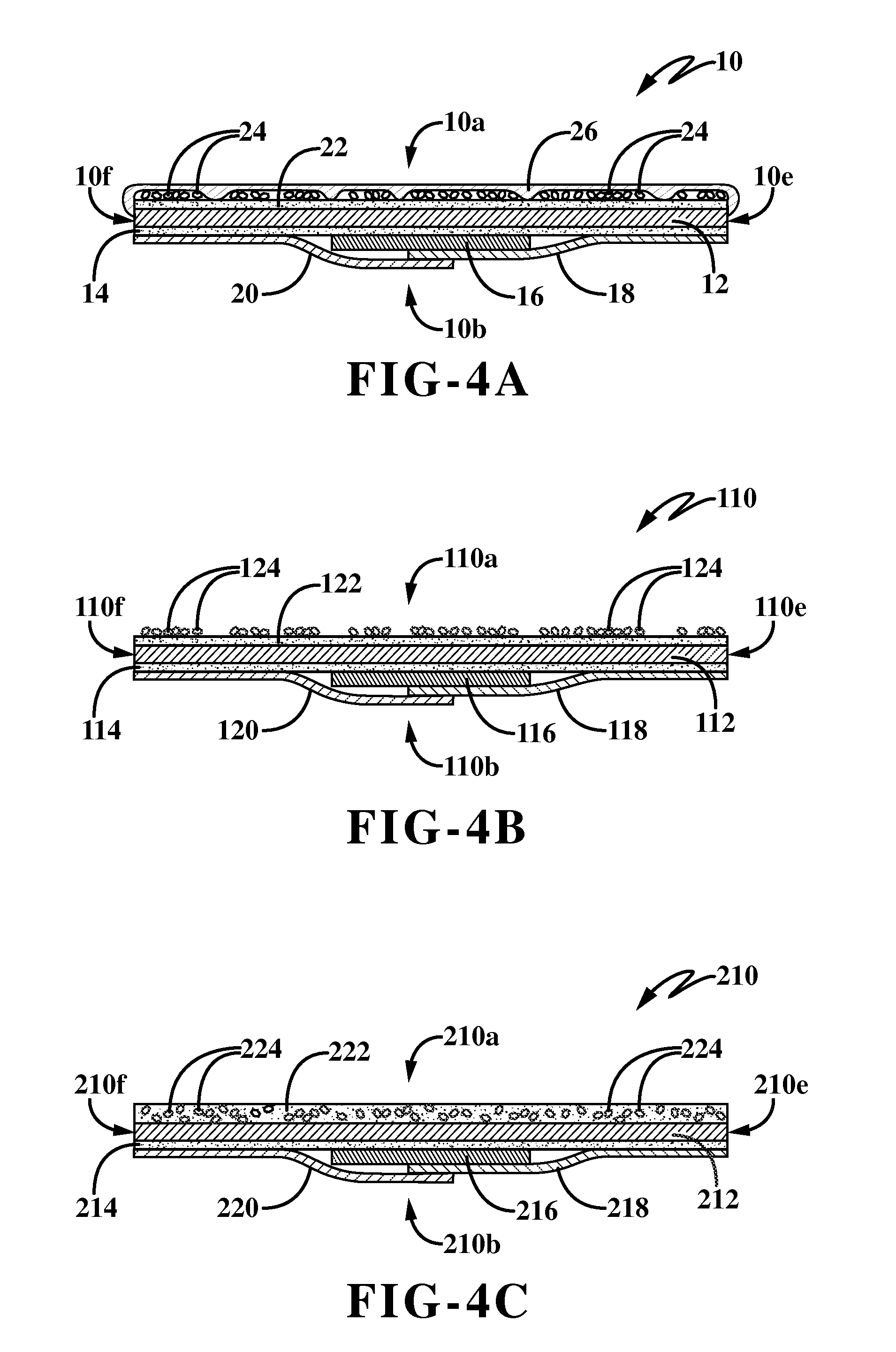 Adhesive bandage with a glittered outer surface