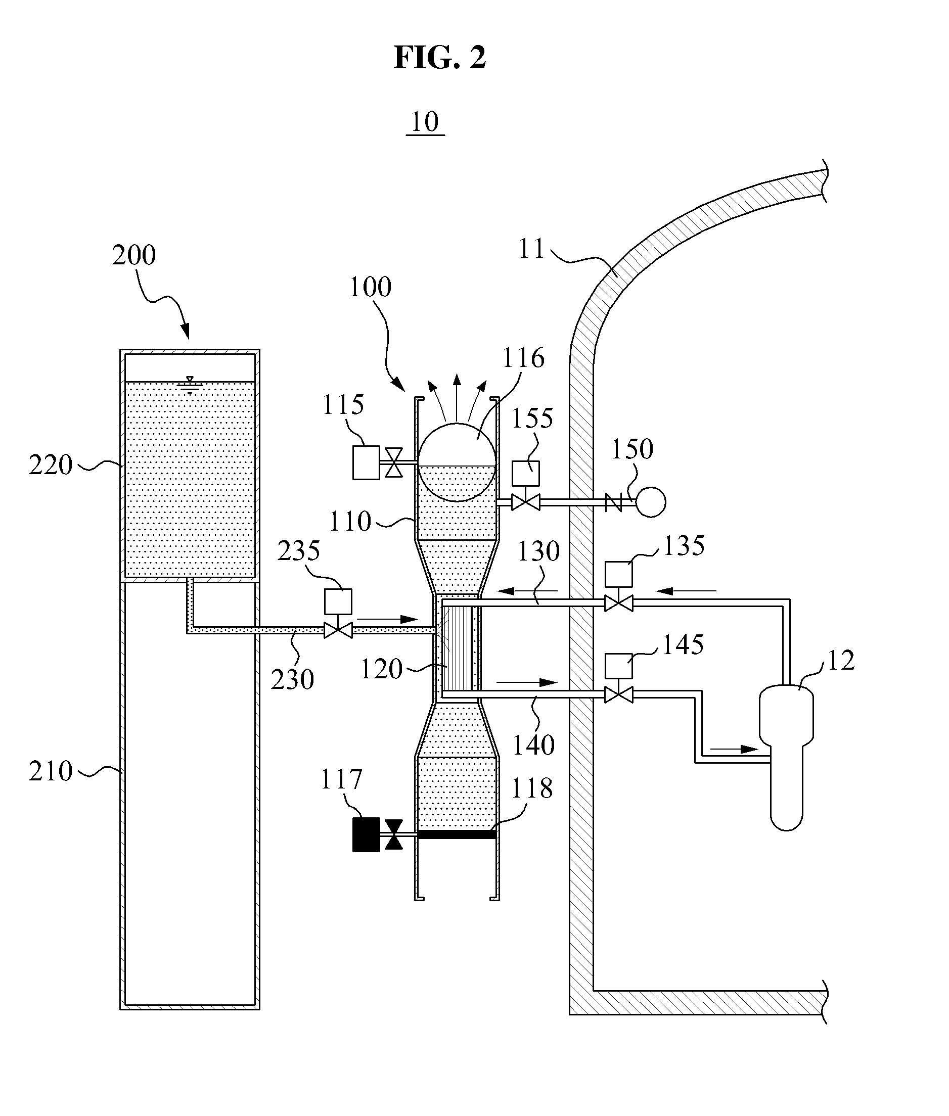Water-spray residual heat removal system for nuclear power plant