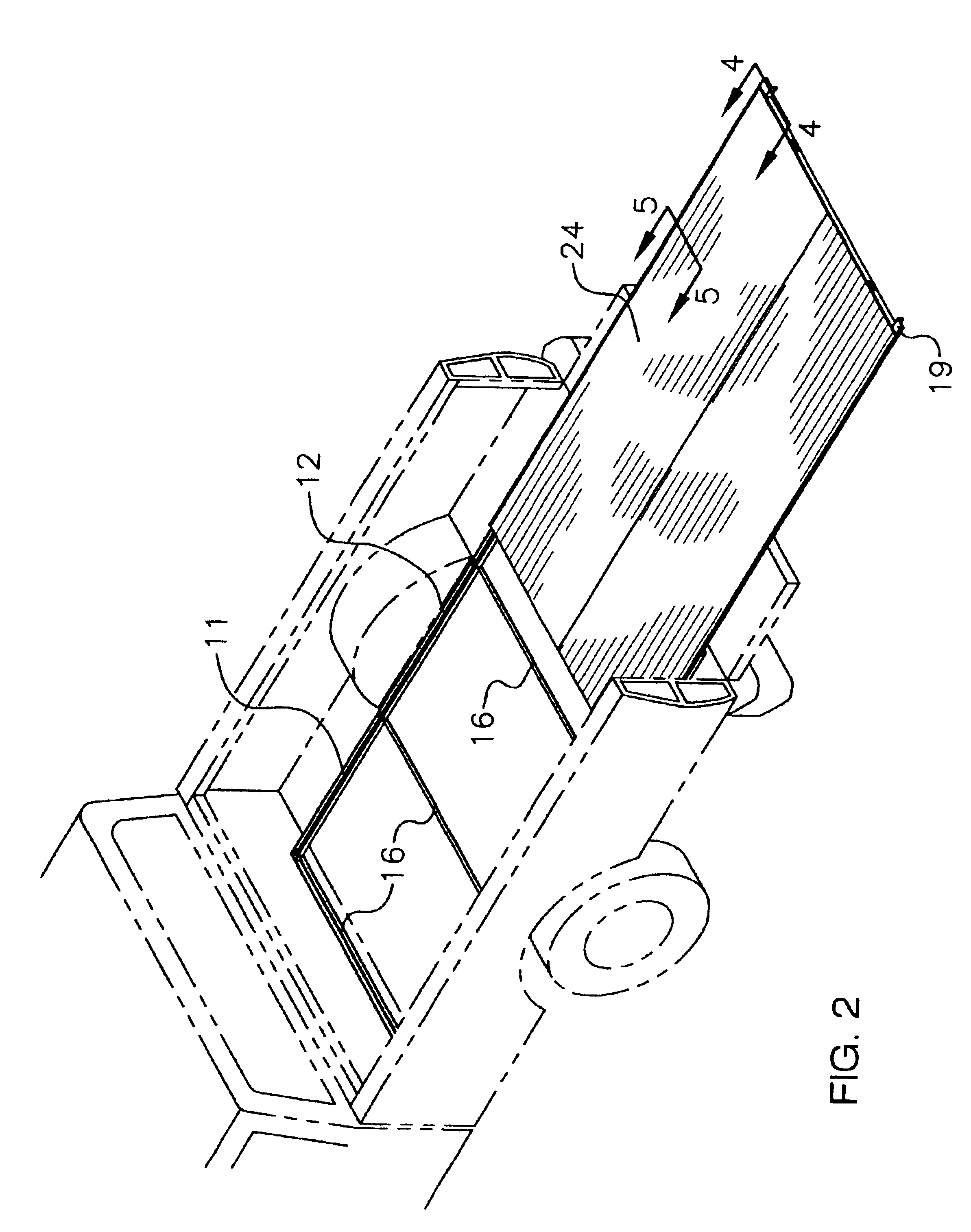 Slidable truck bed-supported cargo carrier assembly