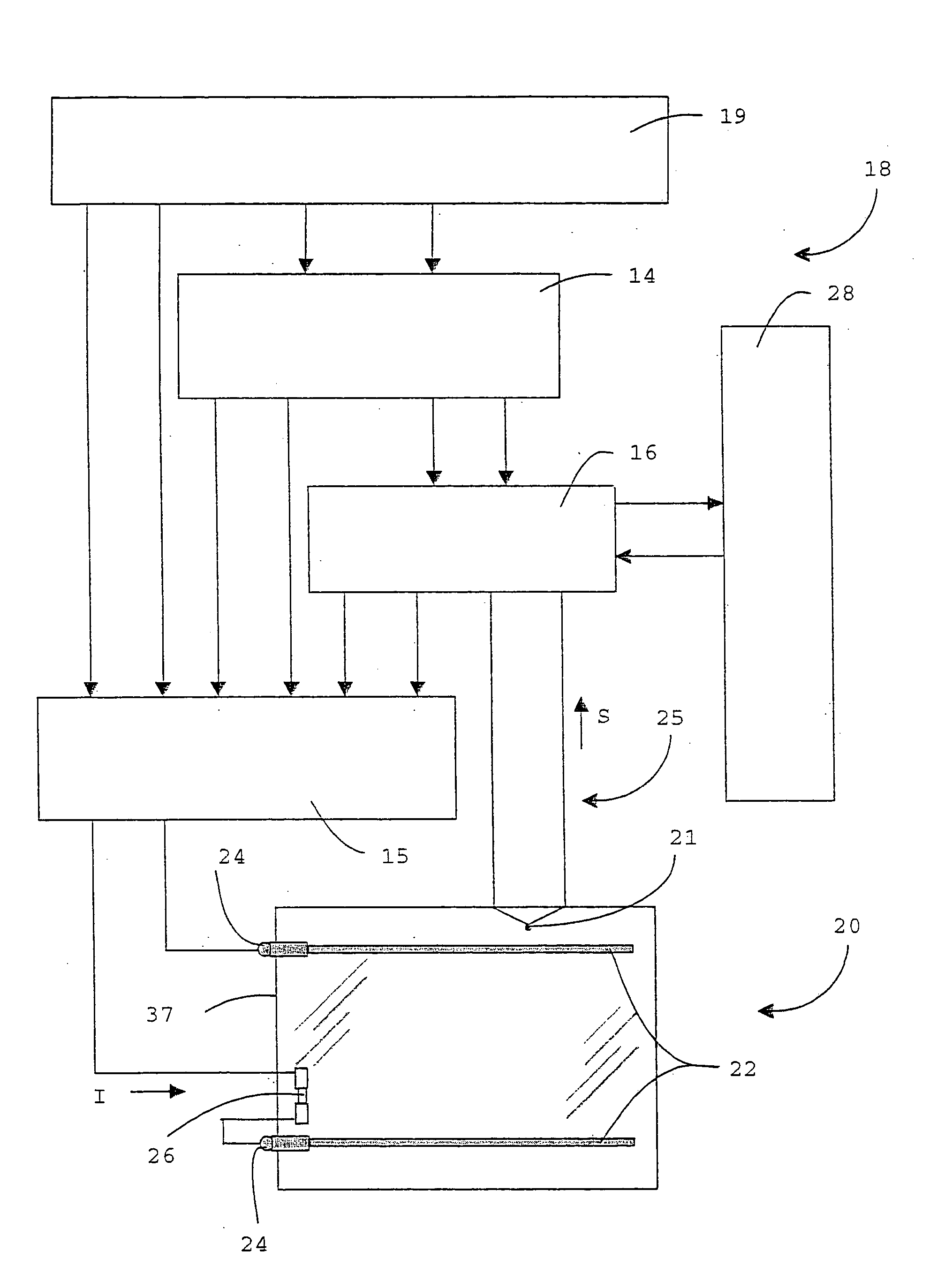 Method for forming heated glass panels