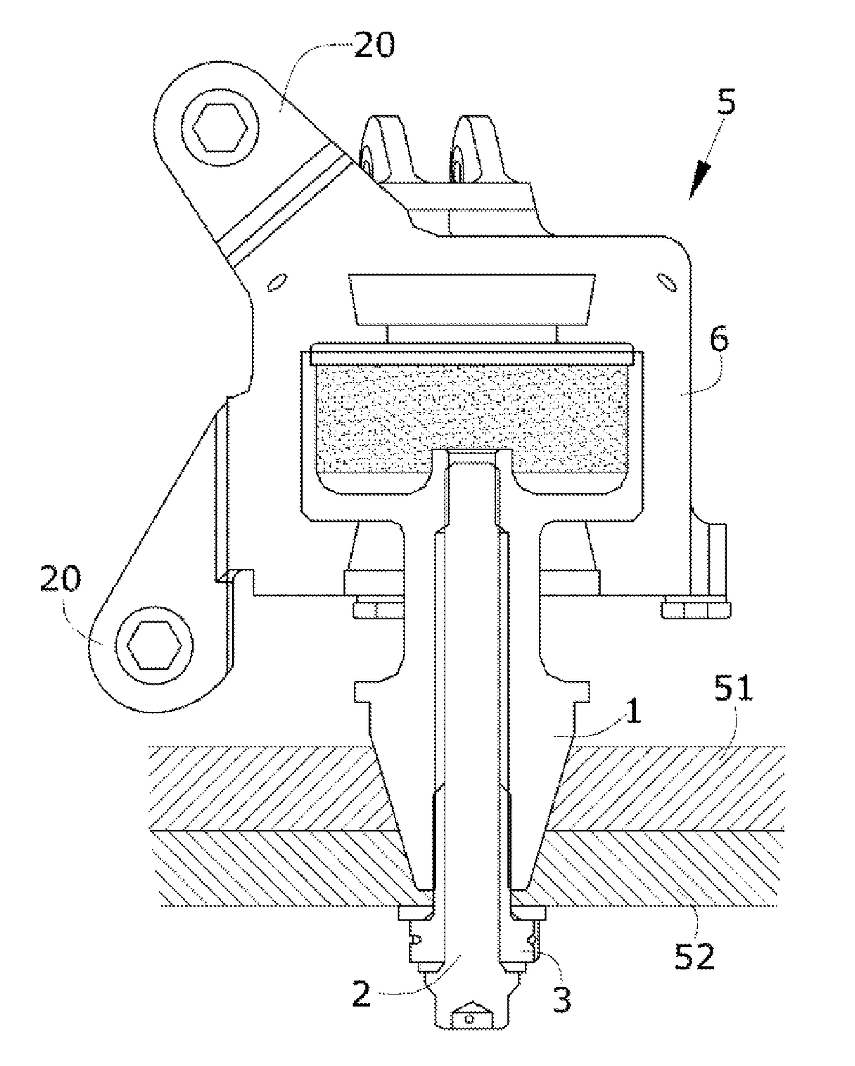 Suspension system for an aircraft auxiliary power unit